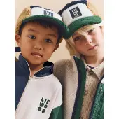 Liewood Chapéu 'Rory Pile' navy / mel / abe / branco