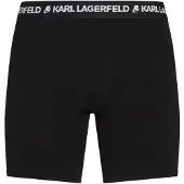 Karl Lagerfeld Boxers cinzento / preto