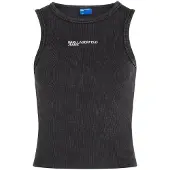 Karl lagerfeld JEANS Top preto / branco