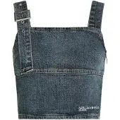 Karl lagerfeld JEANS Top azul escuro
