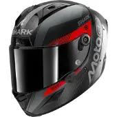 Shark Aeron MotoGP Capacete Integral Carbono/Vermelho S preto