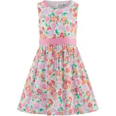 Happy girls Vestido verde / roxo claro / laranja / rosa