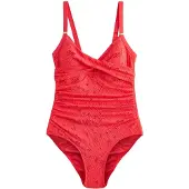 Next Fato de banho modelador vermelho-alaranjado