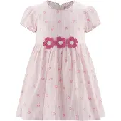 Happy girls Vestido creme / rosa / rosa escurecido