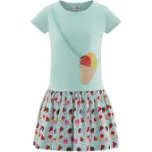 Happy girls Vestido aqua / verde claro / alperce / amora