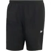 Adidas Originals Calções de banho 'Trefoil Essentials' preto / branco
