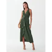 BWLDR Vestido 'Andi' verde escuro