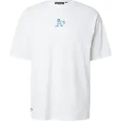 New Era Camisa 'MLB LE OAKATH' azul claro / branco