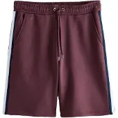 Next Calças navy / vermelho vinho / branco