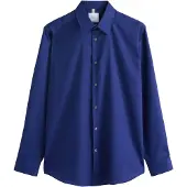 Next Camisa azul ultramarinho