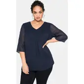 Sheego Túnica navy
