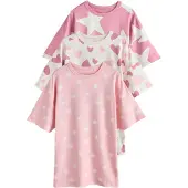 Next Camisola de pijama ecru / cor-de-rosa / rosa claro