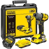 Stanley Chave De Fenda Elétrica Sfmcf830d2k 2×2.0ah