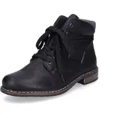 Rieker Botim com fivela preto