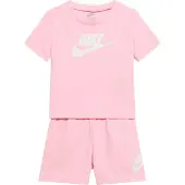 Nike Conjuntos 'CLUB' cor-de-rosa / branco