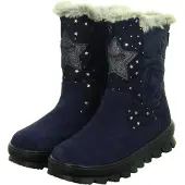 Superfit Bota de neve 'Flavia' índigo / branco
