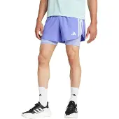 Adidas Calções 2-em-1 3-Stripes Own the Run