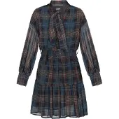 Dreimaster Vestidos camiseiros navy / cinzento / cinzento basalto / vermelho