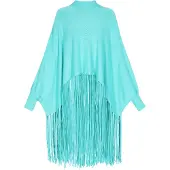IZIA Pullover oversized turquesa