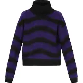 MyMo ROCKS Pullover roxo / preto