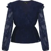Faina Blusa navy