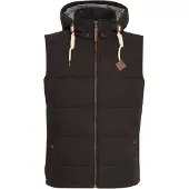 !Solid Colete 'Dry' cinzento / preto