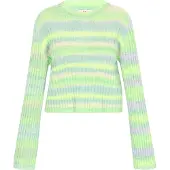 Mymo Pullover 'Young Fashion' azure / amarelo / verde claro / cor-de-rosa