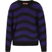 MyMo ROCKS Pullover roxo / preto