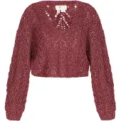 IZIA Pullover borgonha