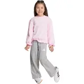 Adidas Conjunto de Moleton com Folhos para Meninas Pequenas
