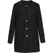 Faina Blazer preto / branco