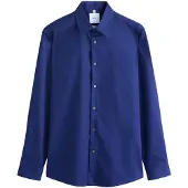 Next Camisa clássica azul