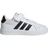 Adidas Sapatilhas 'Grand Court 3.0' preto / branco