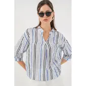 Big Dart Blusa navy