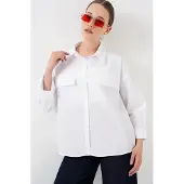 Big Dart Blusa branco