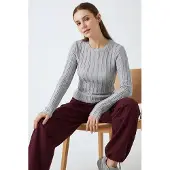 Big Dart Blusa cinzento