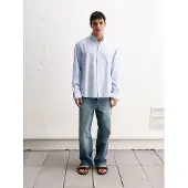 Giesto Camisa azul claro
