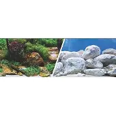 Marina Fundo De Aquário Com Pedras E Jardim Aquático 3d