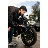Serea cadeado com corrente NFC bold 125 cm, preto