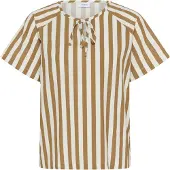 Saint tropez Blusa 'Zalinda' bege / camelo