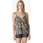 KOROSHI Top bege / preto