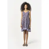 KOROSHI Vestido de verão navy / azul claro / pitaya / rosa claro