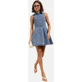 Friends Like These Vestidos camiseiros azul escuro