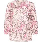 Fransa Blusa 'ARIANA' mistura de cores / rosa