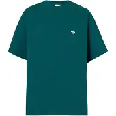 Adidas Originals Camisa 'Trefoil Essentials' esmeralda