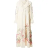 Comma Vestido bege claro / amarelo pastel / verde pastel / melancia