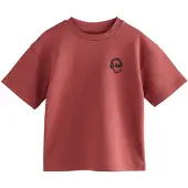 Next Camisola vermelho ferrugem / preto