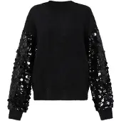 IZIA Pullover preto