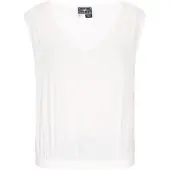 Dreimaster Maritim Top 'Everyday Fashion' branco natural
