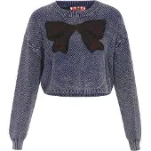 MyMo ROCKS Pullover navy / castanho / preto